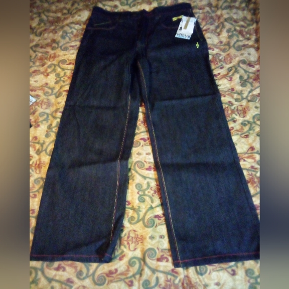 Songs Of Freedom Limited Edition Designer Demin Jeans Men's 34 Blue - Picture 1 of 14